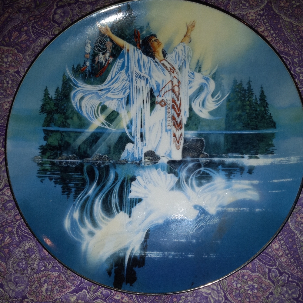 "Renewel" Bradford exchange plate